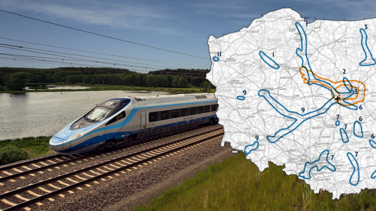 Siechnice: Trasa kolejowa do Centralnego Portu Komunikacyjnego przez Siechnice? Konsultacje społeczne